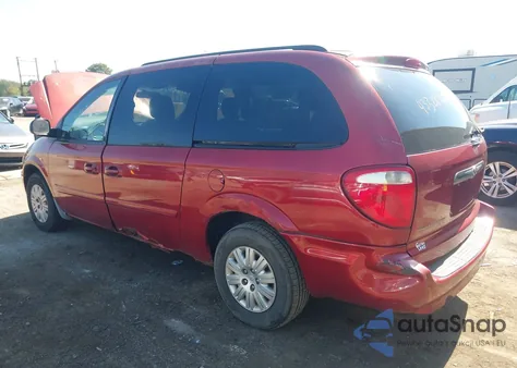 2007 Chrysler Town & Country Lx z USA, uszkodzony, nr VIN 2A4GP44R47R190261